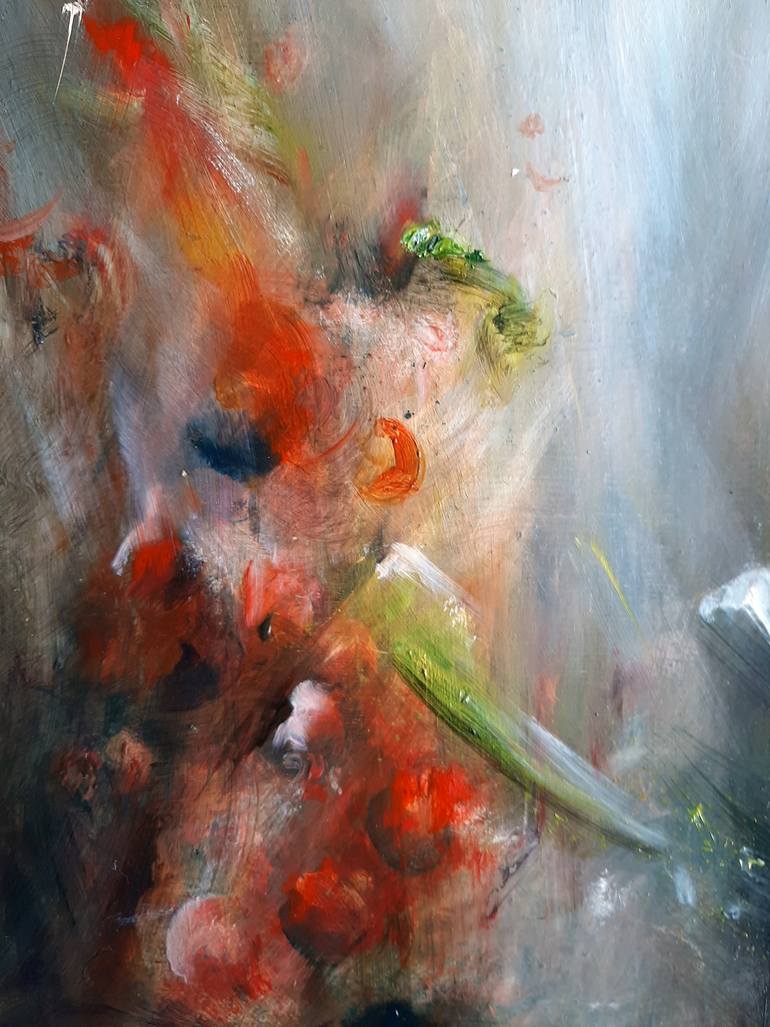 Original Abstract Expressionism Abstract Painting by Nigel Smith