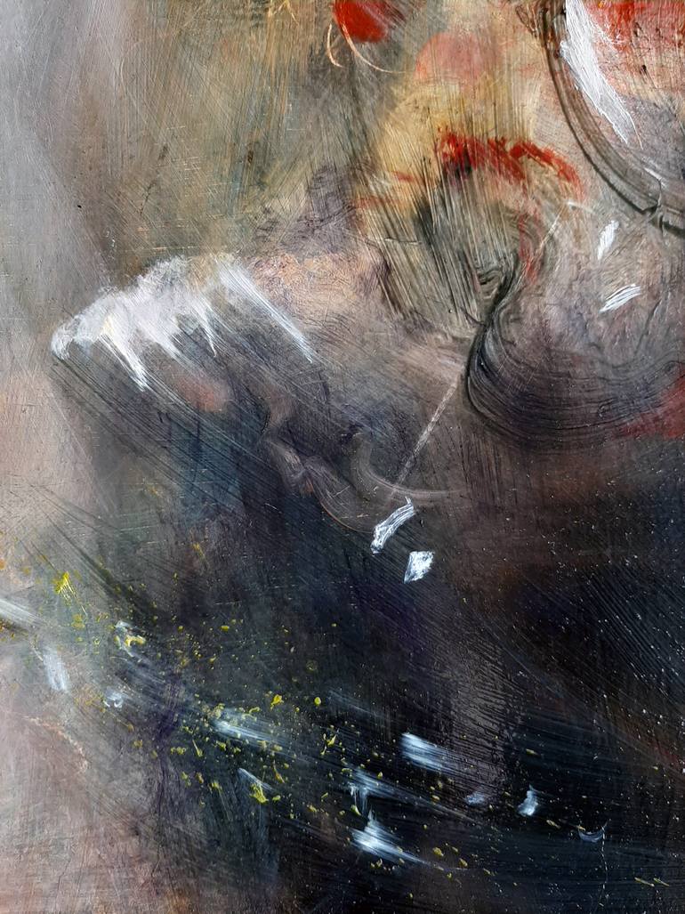 Original Abstract Expressionism Abstract Painting by Nigel Smith
