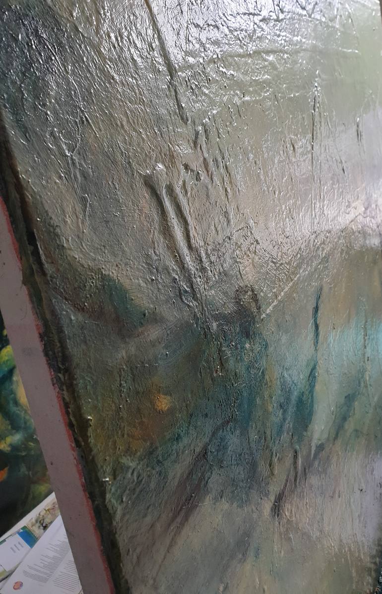 Original Abstract Expressionism Abstract Painting by Nigel Smith