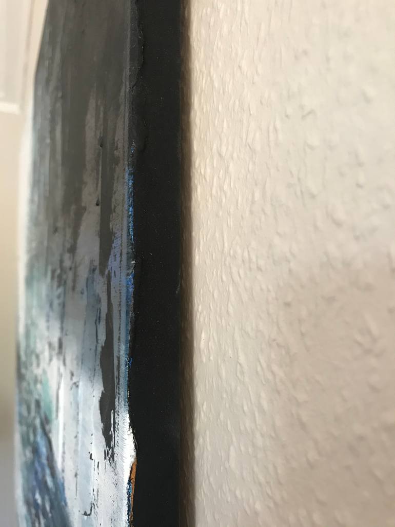 Original Abstract Expressionism Abstract Painting by Berna Kara