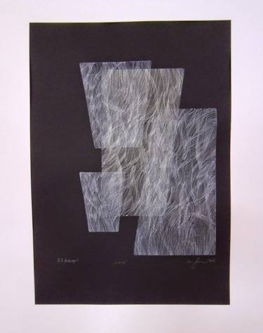 Print of Minimalism Abstract Printmaking by Valentina Grubacevic