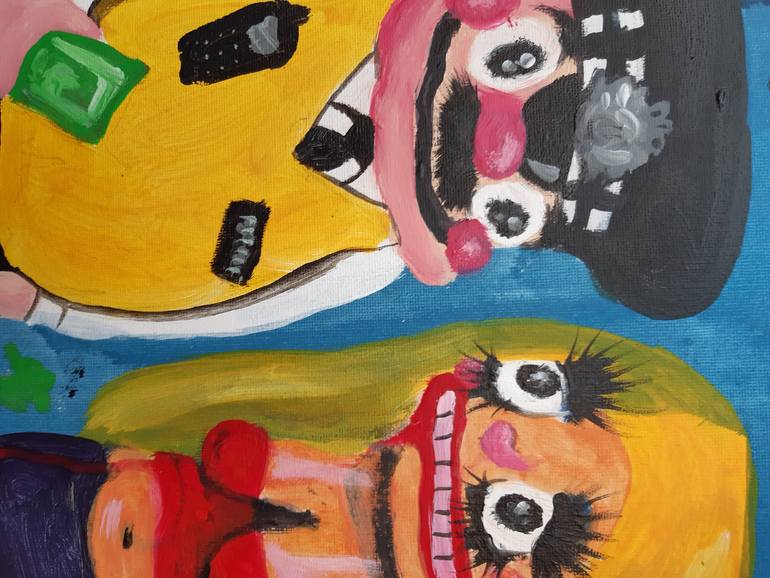 Original Contemporary Humor Painting by Ross Hendrick