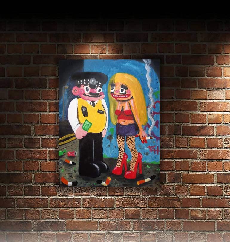Original Contemporary Humor Painting by Ross Hendrick