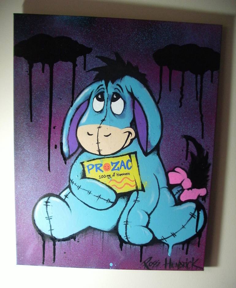 Original Graffiti Painting by Ross Hendrick