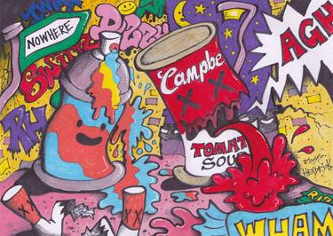 Print of Pop Art Graffiti Paintings by Ross Hendrick