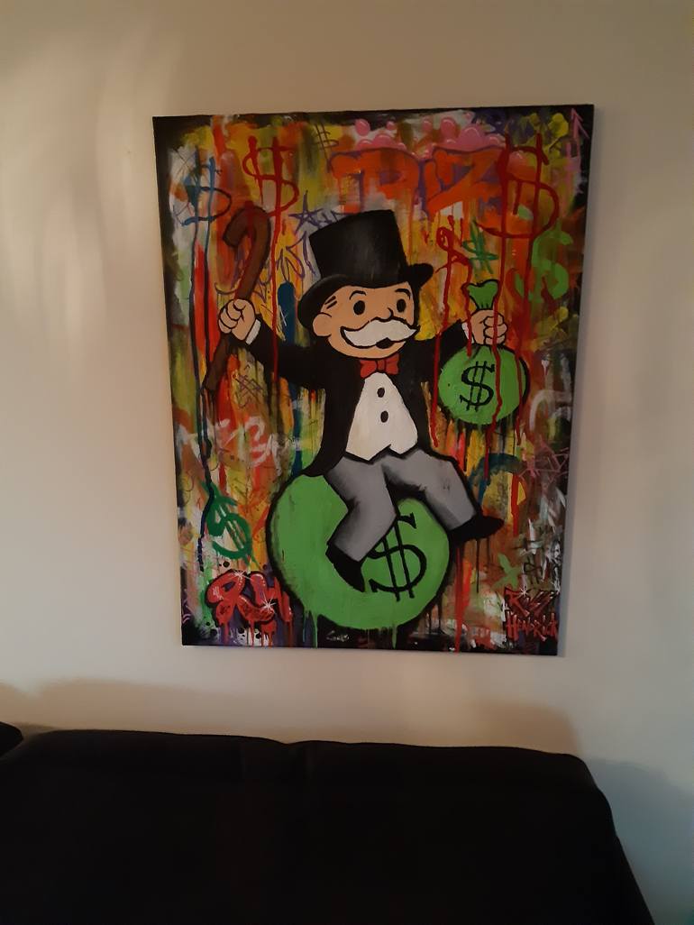 Original Graffiti Painting by Ross Hendrick