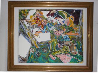 Print of Surrealism Culture Paintings by MAMU Artist