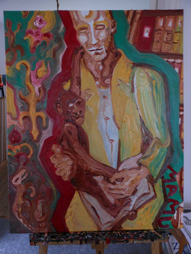 Print of Portraiture Celebrity Paintings by Mamu Artist