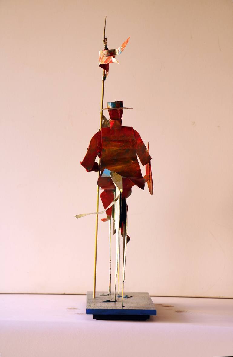 Original Expressionism Fantasy Sculpture by Narcis Teodoreanu