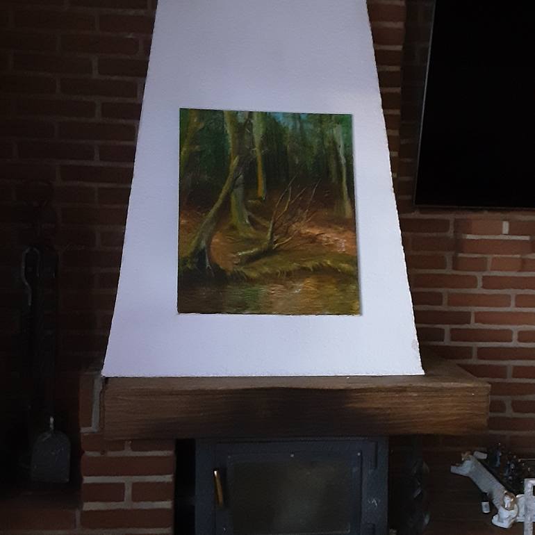 Original Impressionism Landscape Painting by Sd Kunststudio