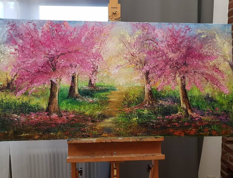 Original Other Garden Painting by Sd Kunststudio