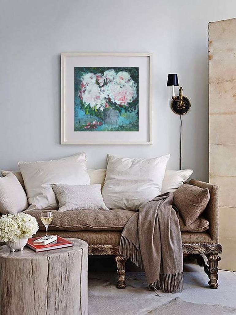 Original Expressionism Botanic Painting by Viktorija Rutskaja