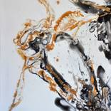 Collection Abstract acrylic paintings on canvas
