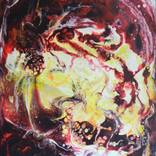 Collection Abstract acrylic paintings on canvas