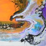 Collection Abstract acrylic paintings on canvas