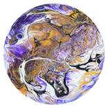 Collection Colorful round abstract paintings
