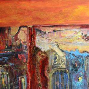 Collection Spring abstract landscape paintings