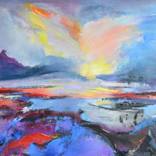 Collection Spring abstract landscape paintings