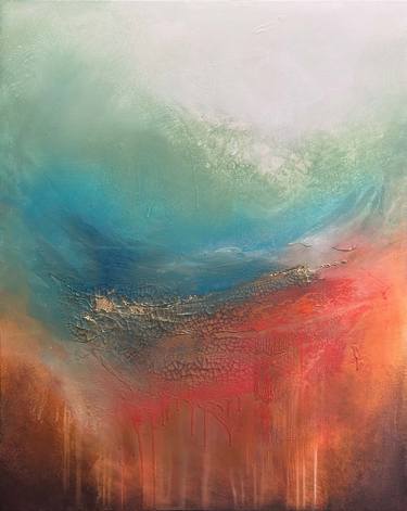 Original Abstract Seascape Paintings by Alessandra Marzatico