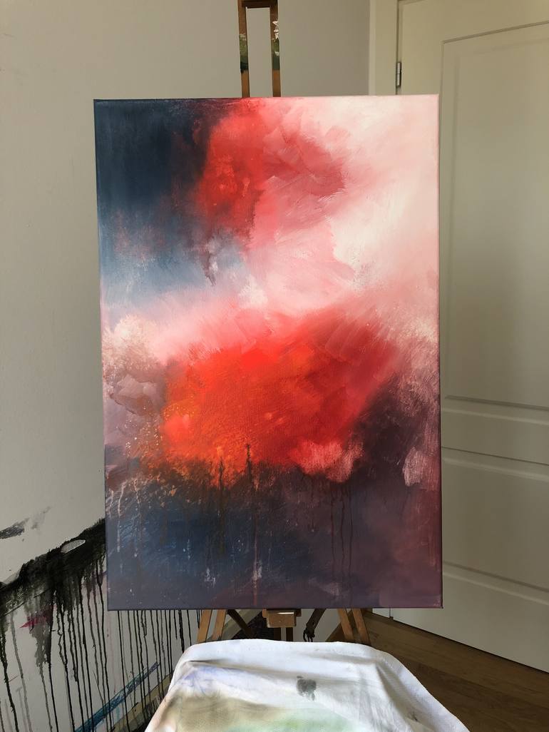 Original Abstract Painting by Alessandra Marzatico