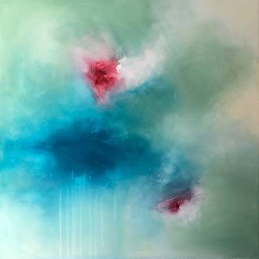 Original Abstract Floral Paintings by Alessandra Marzatico