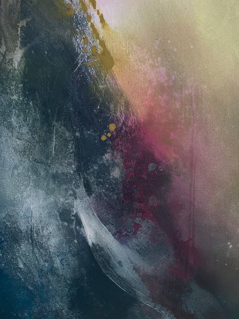 Original Abstract Expressionism Abstract Painting by Alessandra Marzatico
