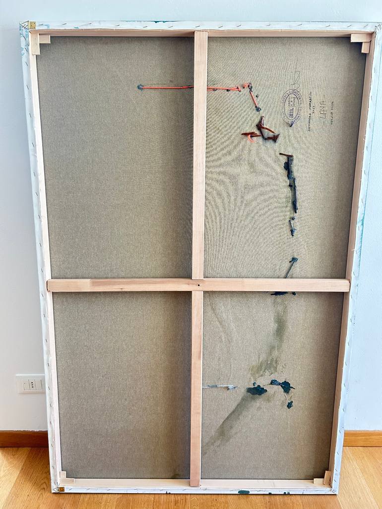 Original Abstract Expressionism Abstract Painting by Alessandra Marzatico