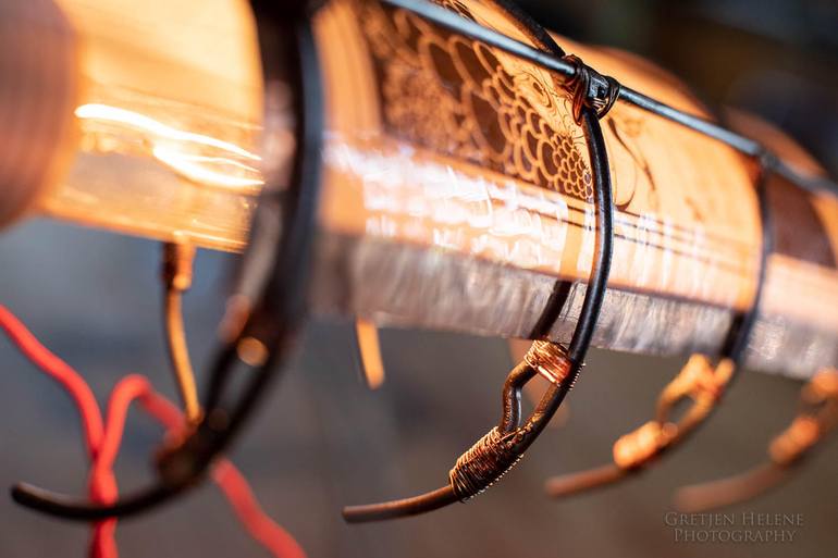 Original Conceptual Light Sculpture by Christina Lee