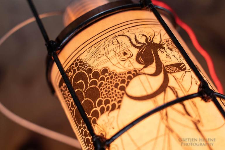 Original Conceptual Light Sculpture by Christina Lee
