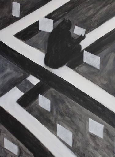 Print of Conceptual Geometric Paintings by Ricard Vila