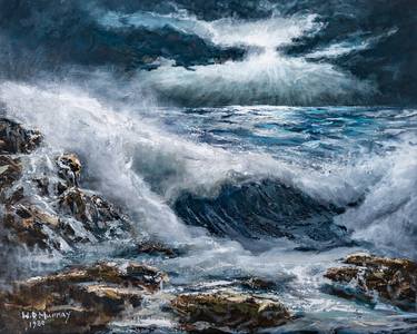 Original Seascape Paintings by William Murray