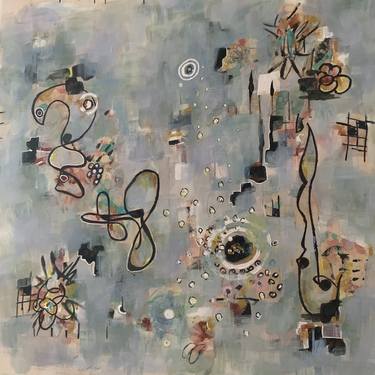 Original Abstract Paintings by Lanni Weingarten