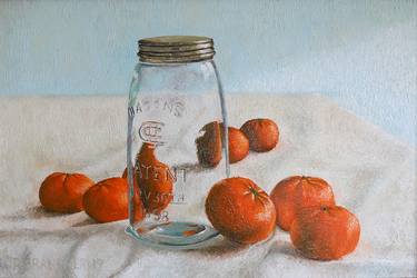Mandarines and mason jar thumb