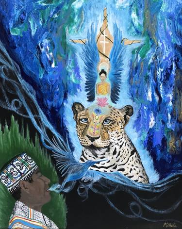 Original Nature Painting by Luna Azul