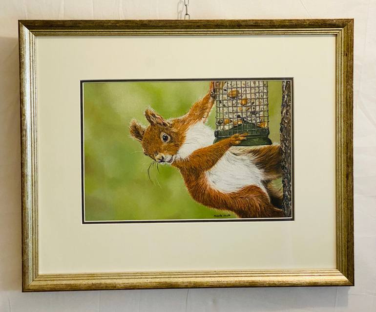 Original Realism Animal Painting by Michelle Hewitt