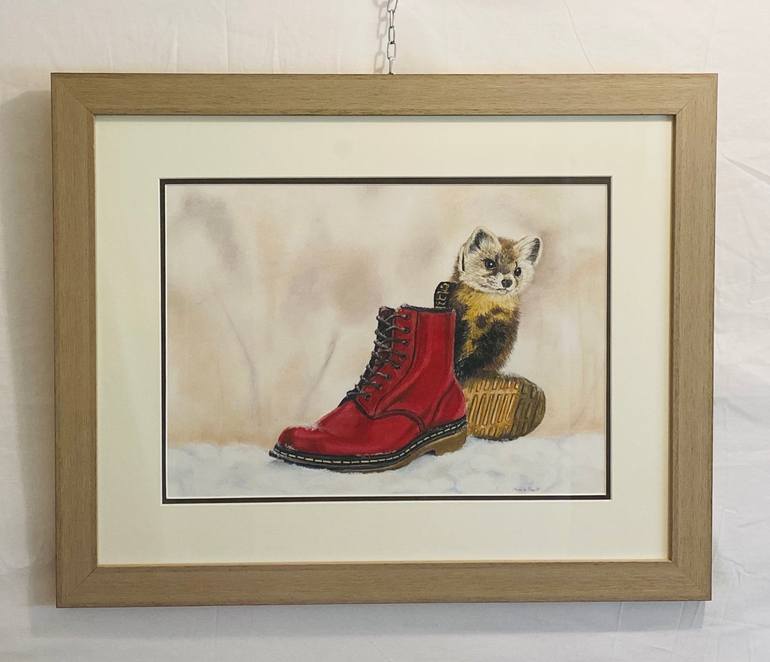 Original Realism Fashion Painting by Michelle Hewitt