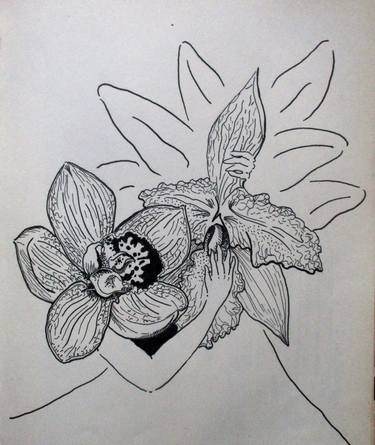 Original Conceptual Botanic Drawings by Ero Ica