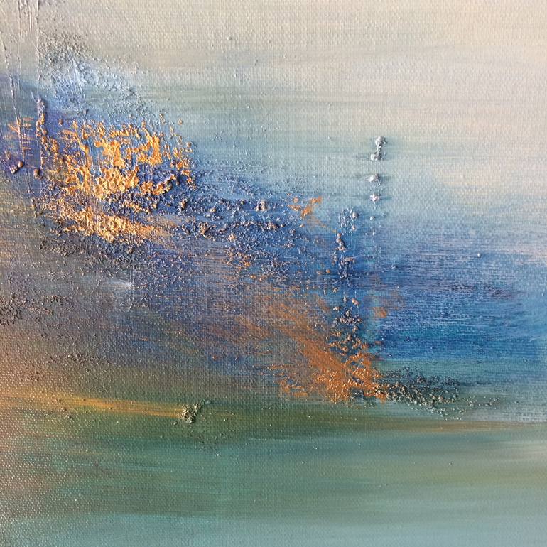 Original Abstract Seascape Painting by Clodagh Meiklejohn