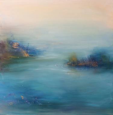 Original Abstract Seascape Paintings by Clodagh Meiklejohn