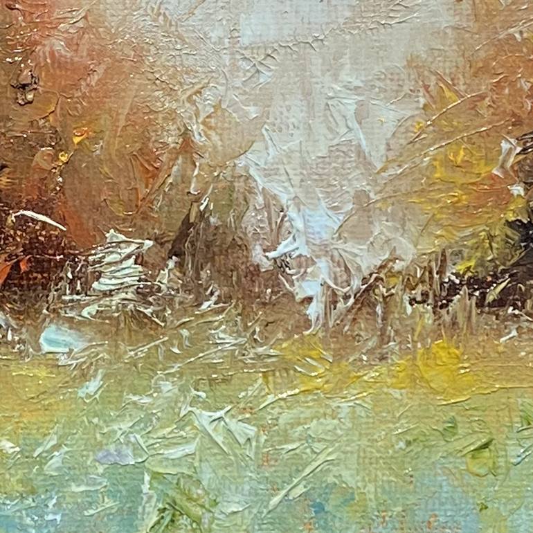 Original Abstract Landscape Painting by Grigoriy Vlasenko