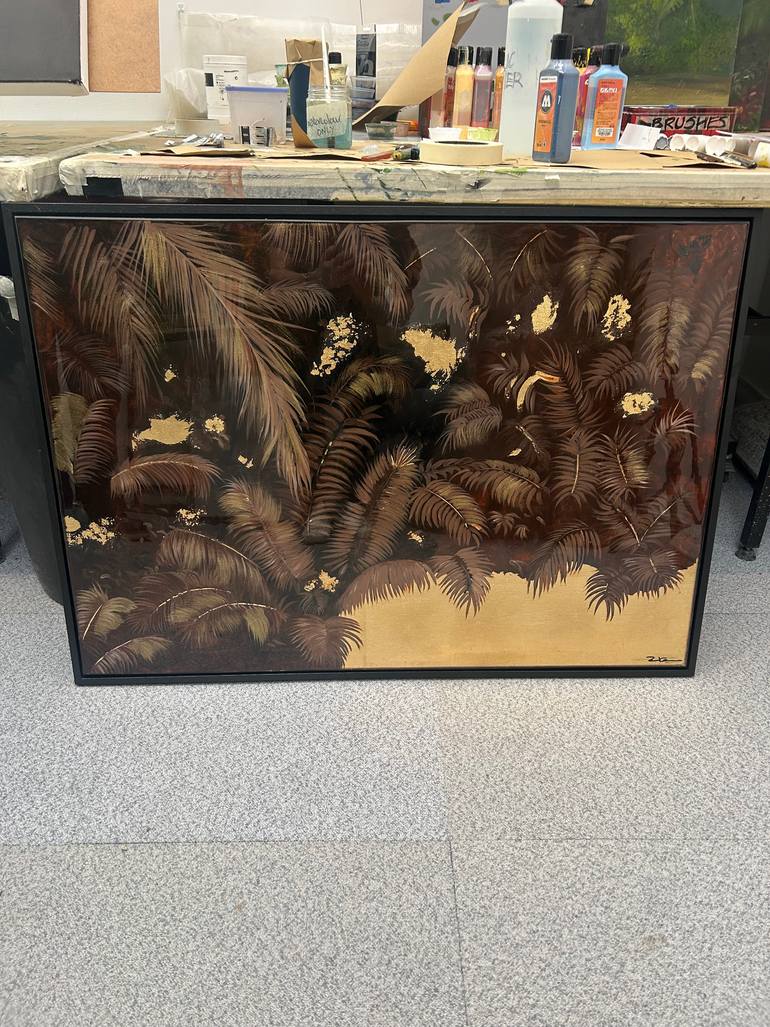 Original Abstract Nature Painting by Robert Kerr
