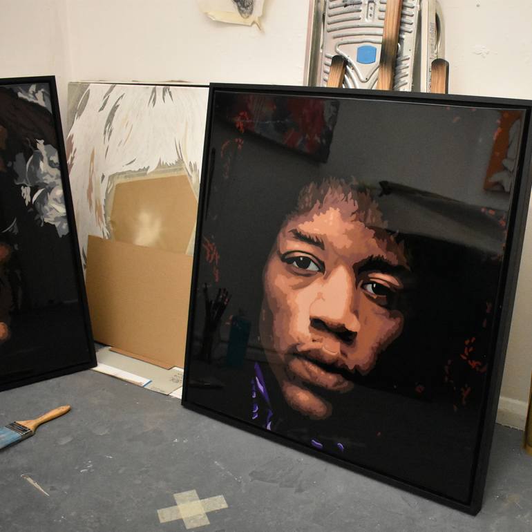 Original Figurative Pop Culture/Celebrity Painting by Robert Kerr