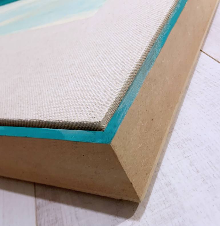 Original Abstract Landscape Painting by Marina Hirlea