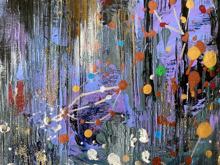 Original Abstract Expressionism Abstract Painting by Yoonsoo Nam