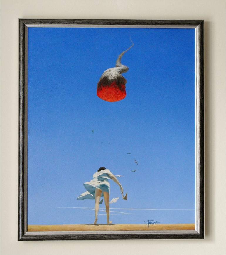 Original Conceptual Fantasy Painting by Stefan Pavlov