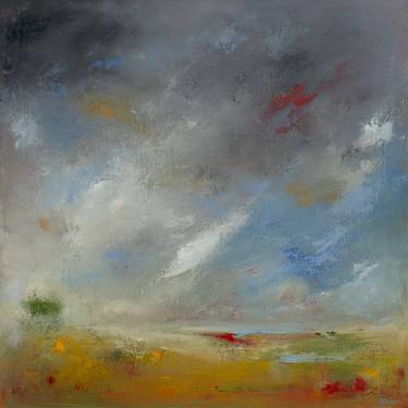 Original Abstract Expressionism Landscape Paintings by Roger Clarke