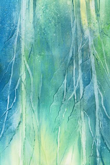 Original Modern Abstract Paintings by PD Watercolor