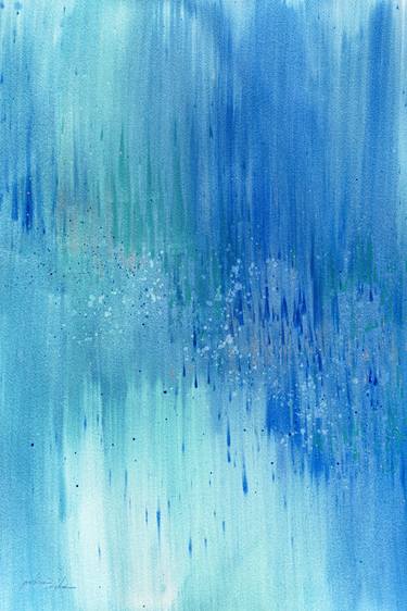 Original Minimalism Abstract Paintings by PD Watercolor