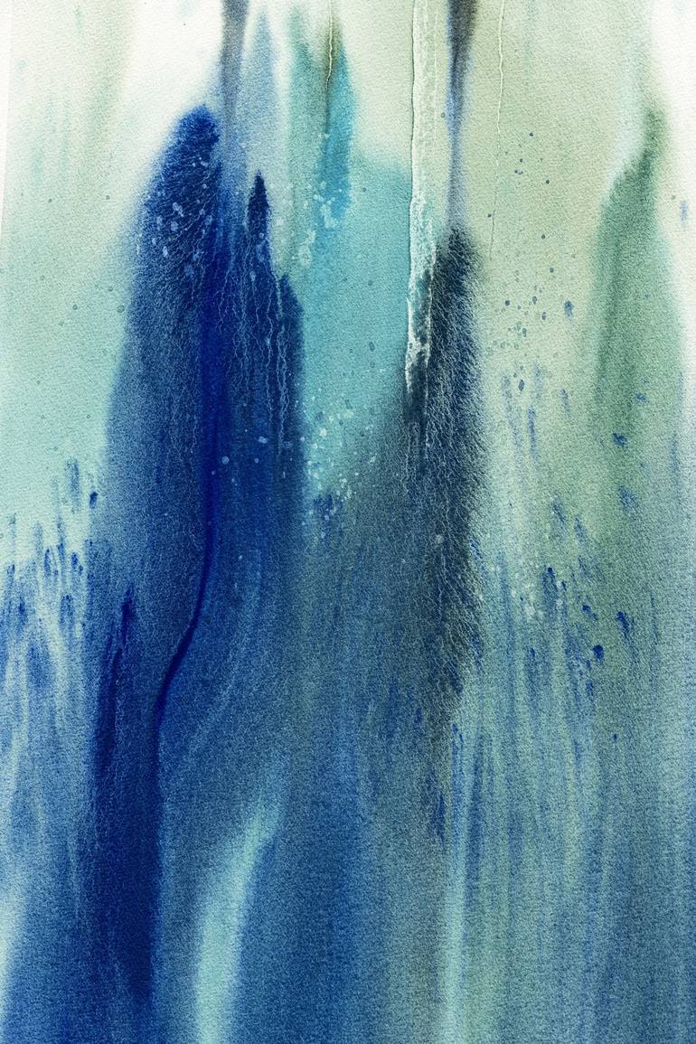 Original Abstract Painting by PD Watercolor