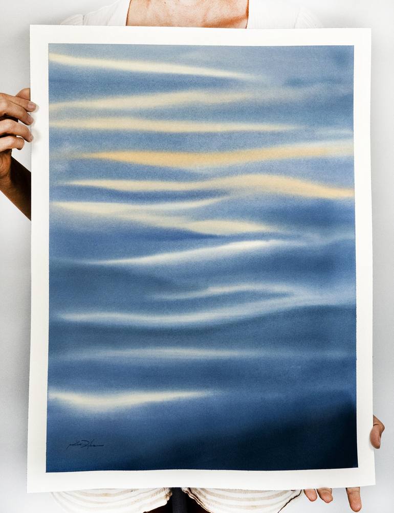 Original Conceptual Abstract Painting by PD Watercolor